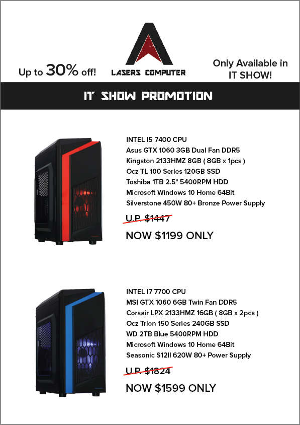 Roadshow and Promotion for Prebuilt Computers